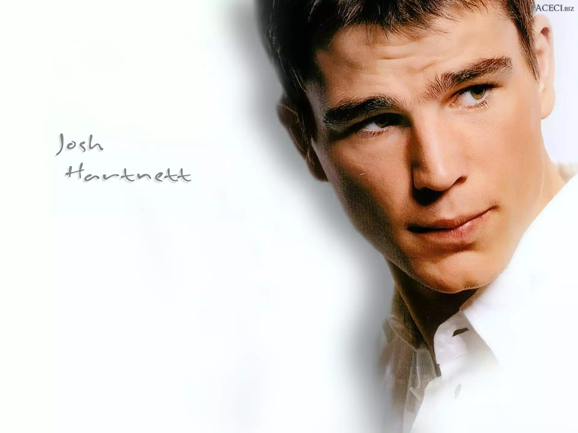 Josh Hartnett, brÄ…zowe oczy
