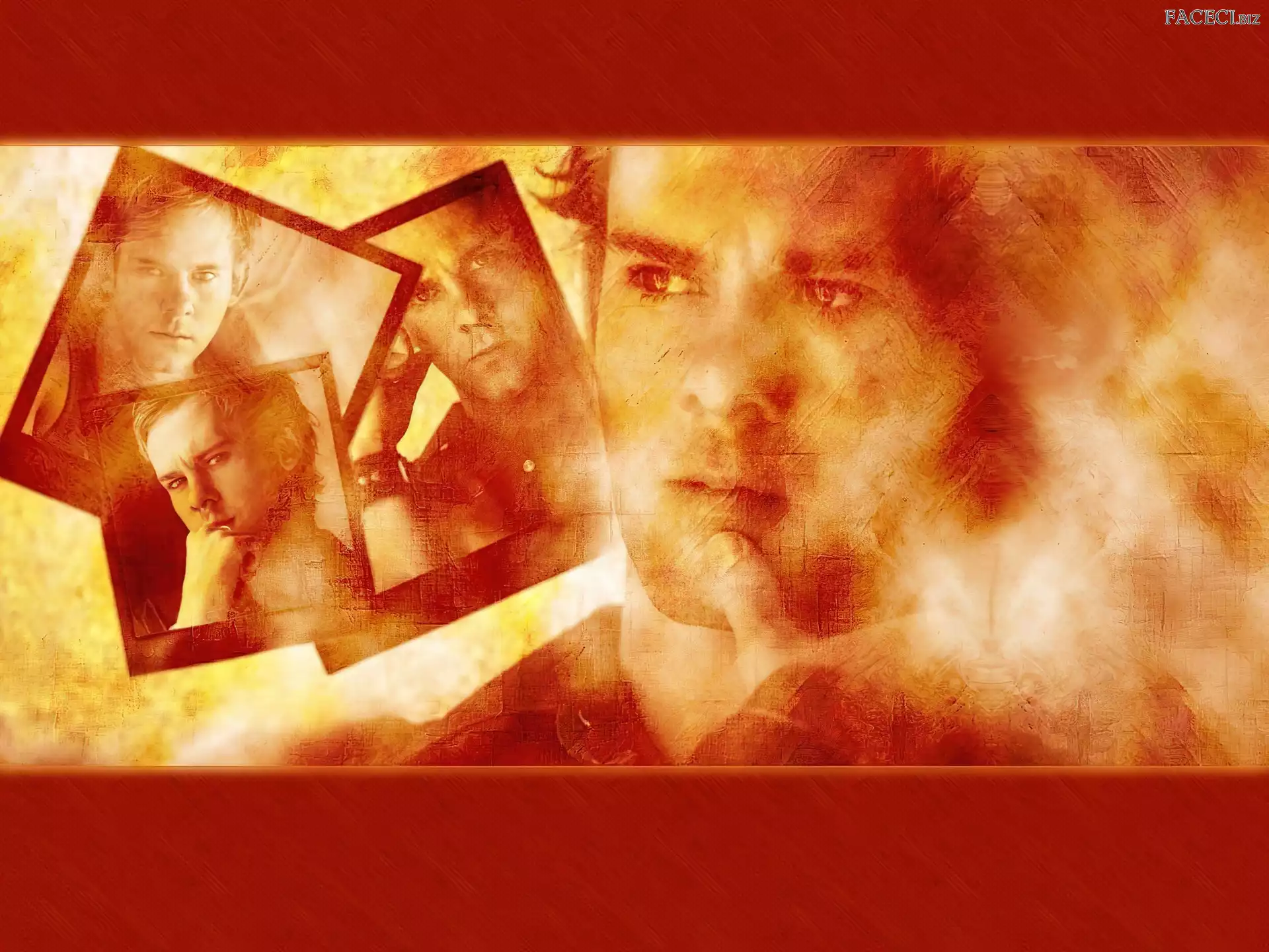 ręka, Dominic Monaghan, twarz